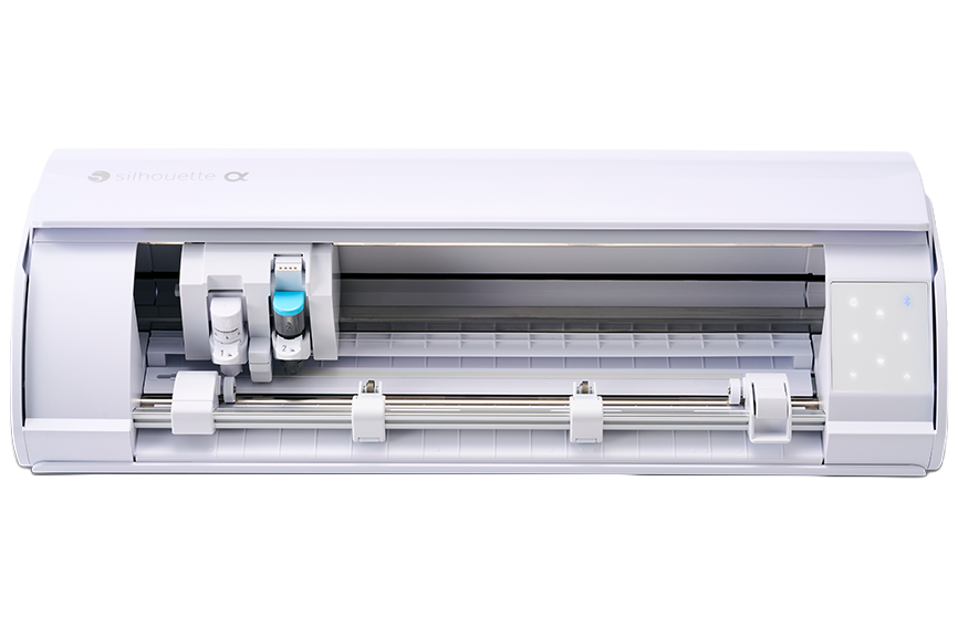 plotter de corte Silhouette Cameo 5 Alpha en color blanco